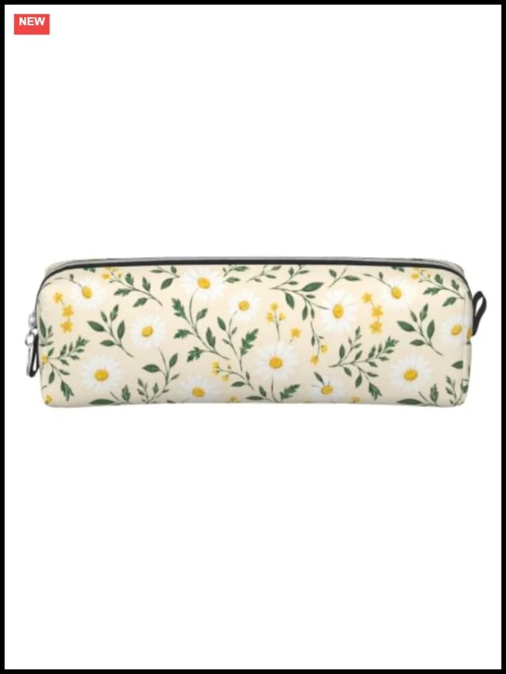 Multipurpose Cosmetic Bag Pencil Case PVC Leather Zipper Pouch Travel Organizer